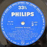 Jacqueline François – Paris Je T'aime (10'' Plak)