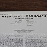 Max Roach – A Session With Max Roach (10'' Plak)