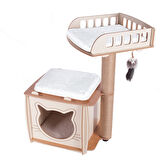 Patihomes XL Lâl Kedi Tırmalama Evi Kedi Tırmalaması