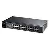 Zyxel ES1100-24E 24-Port 10/100Mbps Port-Önceliklendirme Destekli Yönetilemeyen Fast-Ethernet Switch
