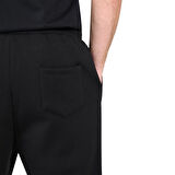 Siyah Erkek Jogger, 3 İplik Kumaş, Normal Fit