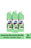 Domestos Çamaşır Suyu Bio Active Mutfak Okaliptüs 750 Ml x 3 Adet