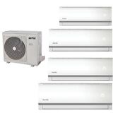 Airfel 4+1 İnverter 9+12+12+18 42000 Btu/h A+++ Enerji Sınıfı R32 İnverter Multi Split Duvar Tipi Klima