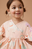 Next Baby % 100 Pamuklu Pembe Unicorn Elbise