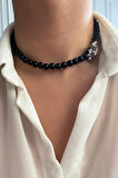 Asimetrik Choker Kolye