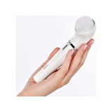 Braun FaceSpa 810 Kablosuz Islak/Kuru Hassas Ciltler İçin Yüz Bölgesi Pilli Epilatör