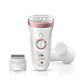 Braun Silk Epil 9 9880 SensoSmart Kablosuz Islak/Kuru Işıklı Şarjlı Epilatör