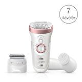 Braun Silk Epil 9 9880 SensoSmart Kablosuz Islak/Kuru Işıklı Şarjlı Epilatör