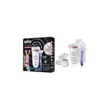 Braun Silk Epil 9 9870 SensoSmart Kablosuz Islak/Kuru Işıklı Şarjlı Epilatör