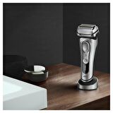Braun 9 9330s Döner Başlıklı Kablosuz Islak/Kuru Sakal Kesme Makinesi 