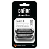 Braun Series 7 73S Tıraş Makinesi Yedek Başlığı - Gümüş