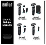 Braun Series 7 73S Tıraş Makinesi Yedek Başlığı - Gümüş