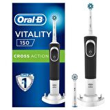 Oral-B Vitality D150 Şarj Edilebilir Diş Fırçası Cross Action+ 1 Yedek Başlık