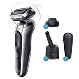 Braun 7 S7200cc 2 Döner Başlıklı Kablosuz Islak/Kuru Sakal Kesme Makinesi 