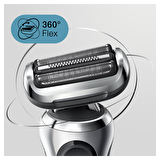 Braun 7 S7200cc 2 Döner Başlıklı Kablosuz Islak/Kuru Sakal Kesme Makinesi 