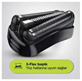 Braun 3 Serisi 300S 5 Başlıklı Kablosuz Islak/Kuru Sakal Kesme Makinesi 