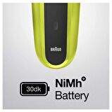 Braun 3 Serisi 300S 5 Başlıklı Kablosuz Islak/Kuru Sakal Kesme Makinesi 