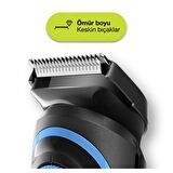 Braun BT 5240 2 Başlıklı Kablosuz Islak/Kuru Saç-Sakal Çok Amaçlı Tıraş Makinesi 