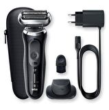 Braun 7 N1200s 2 Döner Başlıklı Kablosuz Islak/Kuru Sakal Kesme Makinesi 