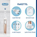 Oral-B Genius X Luxe Edition Bluetoothlu Şarjlı Diş Fırçası + 3'lü Yedek Başlık