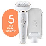 Braun Silk Epil 9 Flex 9002 100. Yıla Özel Kablosuz Islak/Kuru Işıklı Şarjlı Epilatör