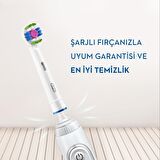 Oral-B Vitality 100 3D White 2'li Şarjlı Diş Fırçası Yedeği