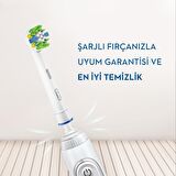 Oral-B Floss Action 2'li Şarjlı Diş Fırçası Yedeği
