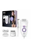 Braun Silk Epil 5 5825 3 in 1 Işıklı Epilatör + Bikini Trimmer