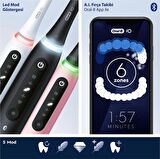 Oral-B Io 5 Şarjlı Diş Fırçası Seti 2'Li - Mat Siyah / Beyaz