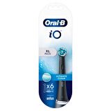 Oral-B iO Ultimate Clean Siyah Diş Fırçası Yedek Başlığı 6 Adet