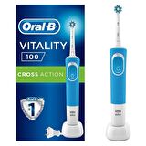 ORAL B ŞARJLI VİTALY CROSS ACTION MAVİ KUTU
