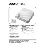 Beurer UB 64 Isıtmalı Yatakaltı Kaymayı Önleyici Lastikli