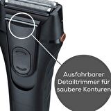 Beurer HR 7000 Kablosuz Islak/Kuru Sakal Kesme Makinesi 