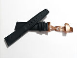 Fado Her Saate Uygun  Kelebek  Toka  20 mm   Hakiki Deri (243) ROSE TOKA  SİYAH