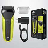 Braun 3 Serisi 300S 5 Başlıklı Kablosuz Islak/Kuru Sakal Kesme Makinesi 