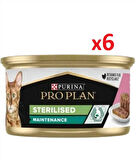 Pro Plan Somonlu Kısırlaştırılmış Kedi Konservesi 85gr x 6 Adet