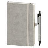 VIP Hediyelik Set - Defter ve Kalem - (2’lİ Kurumsal Hediye Seti) - 4220 GRİ