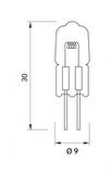 Quick Marine Lighting G4 halojen ampul. Xenon gazlı. 12V 10W