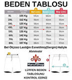 Büyük Beden 120 - 157 Kilo Arası İçin Uygun Bedenli Erkek Likralı Bağcıklı Kot Şort