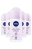 Nivea Bayan Double Effect Roll-On 50 ml X5