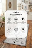 Kleopatra Yıkanabilir Kaymaz Taban Dijital Baskılı Yolluk Halı