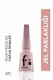 Flormar Jel Görünümlü Parlak Oje (Pembe) - Jelly Look Nail Enamel - JL51 Perfect Selfie - 8690604564194