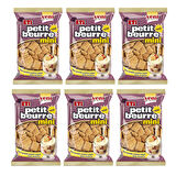 Eti Petit Beurre Mini Bisküvi 175 Gr x 6 Adet