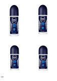 82808 NIVEA MEN FRESH ACTIVE ROLL-ON  4 ADET