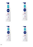 80399 NIVEA REPAIR & CARE VÜCUT LOSYONU  4 ADET