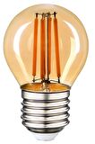 Gold Cam Flamanlı Rustik Led Ampul G45 6 Watt