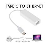 Usb 3.1 Type C To Ethernet Çevirici Dönüştürücü Adaptör