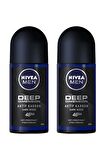 Nivea Erkek Roll-on Deep Dimension 50ml X2
