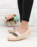 Neyna 461123 Pudra Anatomik Günlük Kadın Yürüyüş Ayakkabı