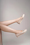 Nesil Shoes Mhd 61 Ten Taşlı Günlük Kadın Babet